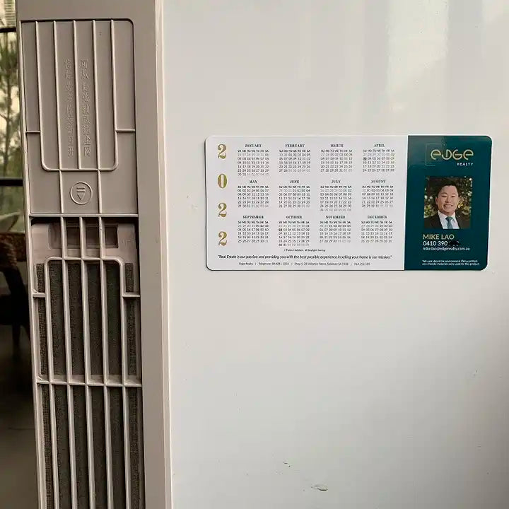 Custom print Business Magnetic Calendar magnet sticker